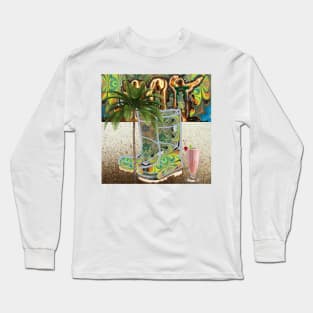 NewHippy3 Festival T collage Long Sleeve T-Shirt